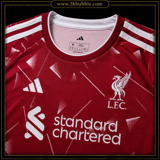 Liverpool Football Shirt 2026/27, Liverpool Home Jersey, Soccer Jersey, Fan Version, Player Version, Blue Football Shirt, Gift for Fans