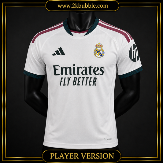 Real Madrid Football Shirt 2026/27, Real Madrid Home Jersey, Soccer Jersey, Fan Version, Player Version, White Football Shirt, Gift for Fans