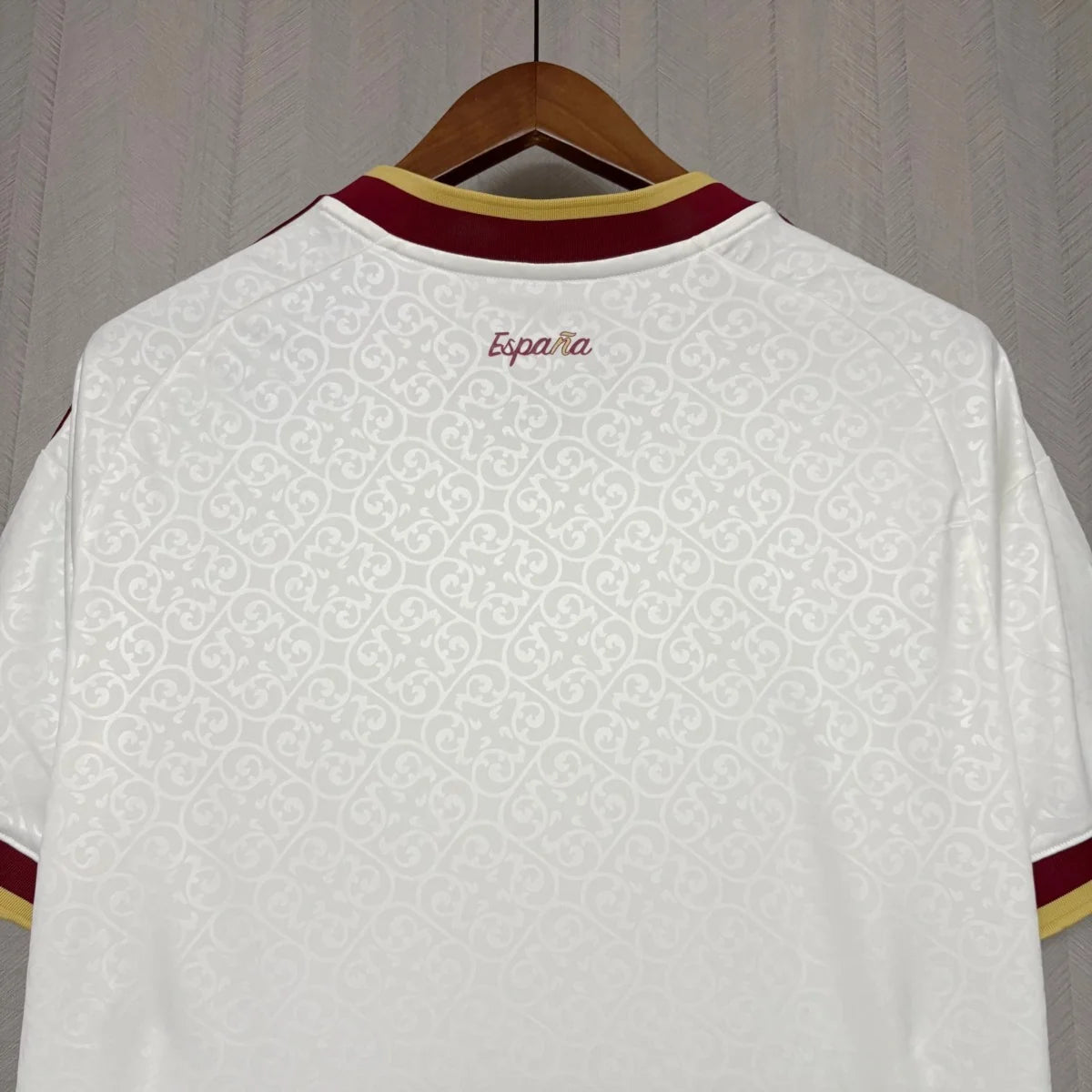 Spain Two Stars World Cup 2026 Away Football Jersey with Patch World Cup 2026 Winners White