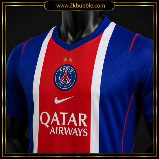 PSG Football Shirt 2026/27, PSG Home Jersey, Soccer Jersey, Fan Version, Player Version, Blue Football Shirt, Gift for Fans