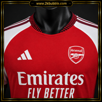 Arsenal Football Shirt 2026/27, Arsenal Home Jersey, Soccer Jersey, Fan Version, Player Version, Red Football Shirt, Gift for Fans