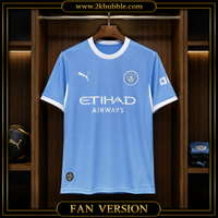 Manchester City Football Shirt 2026/27, Manchester City Home Jersey, Soccer Jersey, Fan Version, Player Version, Blue Football Shirt, Gift for Fans