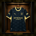 Manchester City Football Shirt 2026/27, Manchester City Away Jersey, Soccer Jersey, Fan Version, Player Version, Blue Football Shirt, Gift for Fans
