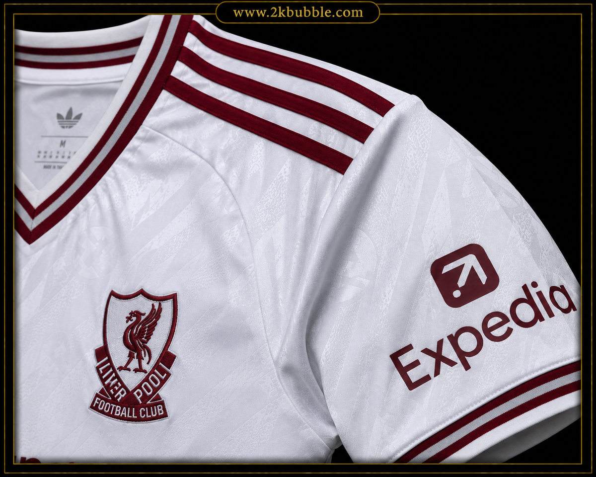 Liverpool Football Shirt 2026/27, Liverpool Away Jersey, Soccer Jersey, Fan Version, Player Version, Red Football Shirt, Gift for Fans
