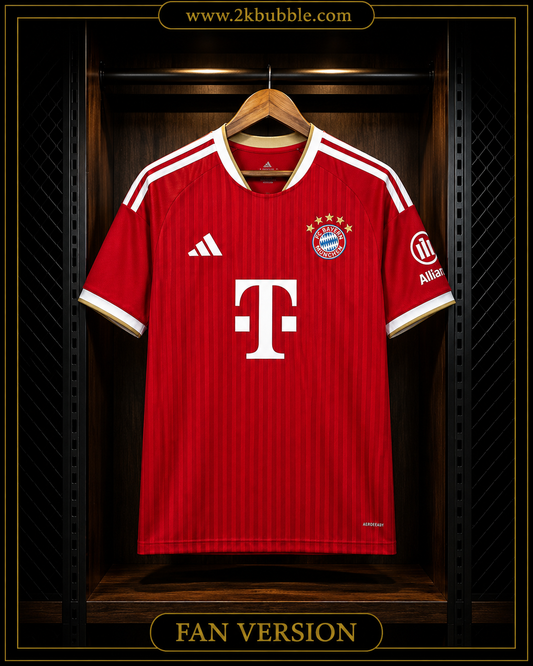 Bayern Munich Football Shirt 2026/27, Bayern Munich Home Jersey, Soccer Jersey, Fan Version, Player Version, Red Football Shirt, Gift for Fans