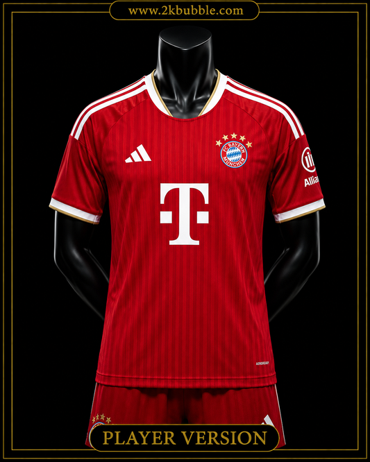 Bayern Munich Football Shirt 2026/27, Bayern Munich Home Jersey, Soccer Jersey, Fan Version, Player Version, Red Football Shirt, Gift for Fans