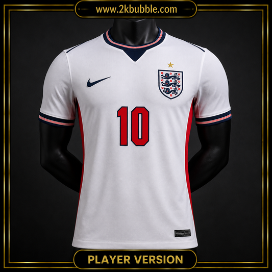 Bellingham 10 England Home Jersey World Cup 2026