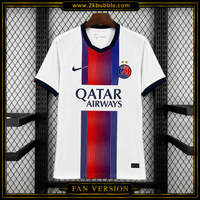 PSG Football Shirt 2026/27, PSG Away Jersey, Soccer Jersey, Fan Version, Player Version, White Football Shirt, Gift for Fans