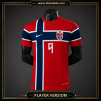Braut Haaland 9 Norway Home Jersey World Cup 2026