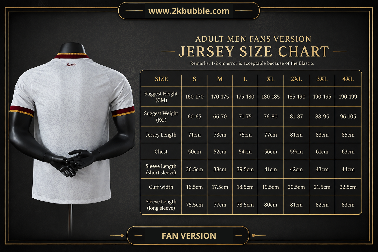 Spain Two Stars World Cup 2026 Away Football Jersey with Patch World Cup 2026 Winners White